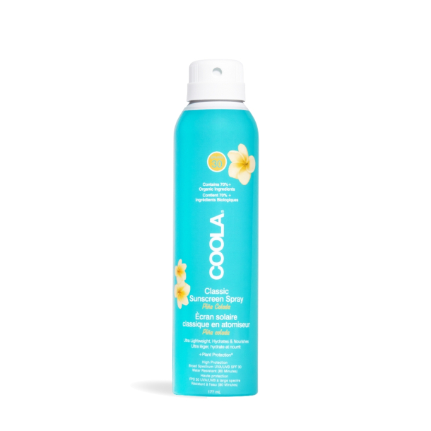 Coola - Classic Body Spray Pi&ntilde;a Colada SPF 30, 177 ml
