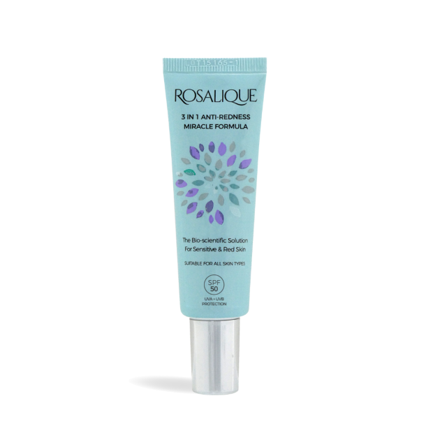 Rosalique - 3 i 1-antirdmecreme SPF 50, 30ml