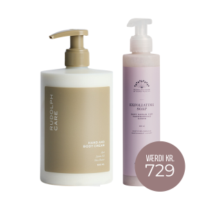 Rudolph Care - Hand and Body Cream 500ml + Exfoliating Soap 200ml